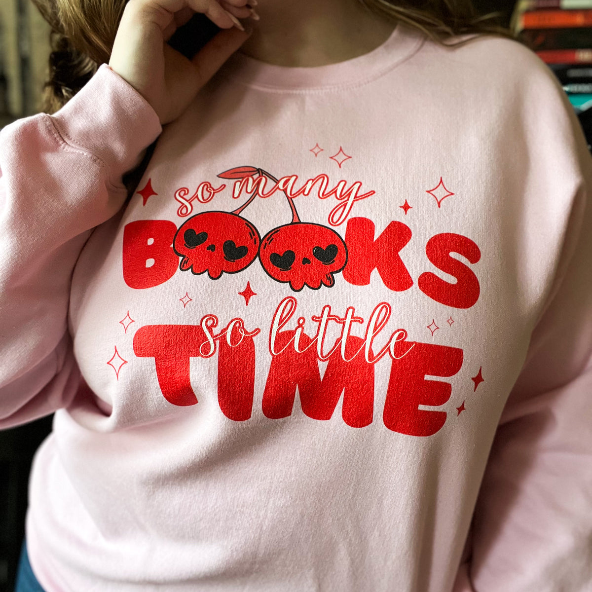 So Many Books Sweatshirt