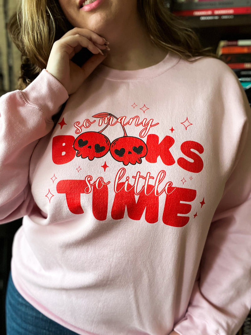 So Many Books Sweatshirt