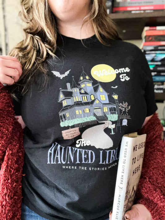 Haunted Library Tee
