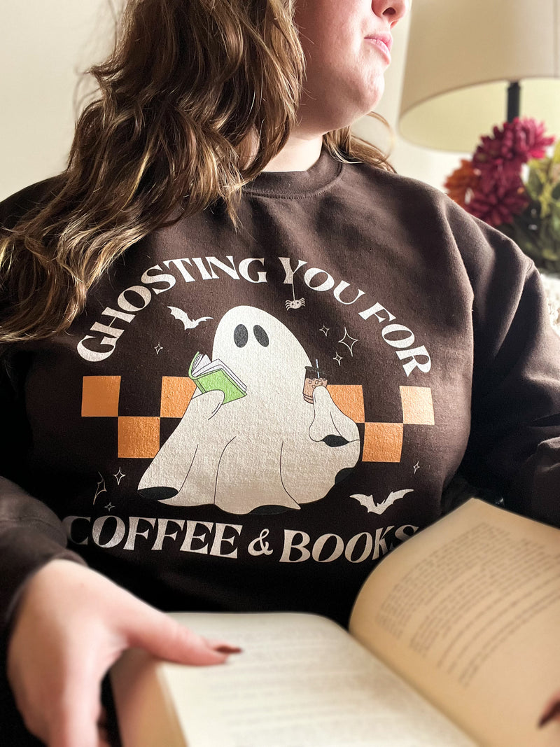 Ghosting You For Books Sweatshirt