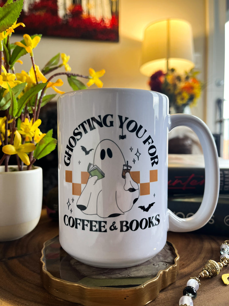 Ghosting You For Books Mug | 15oz.