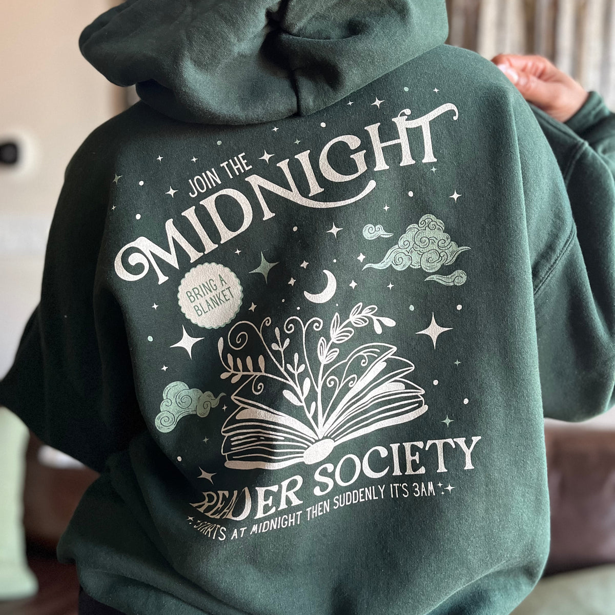 Midnight Reader Hoodie