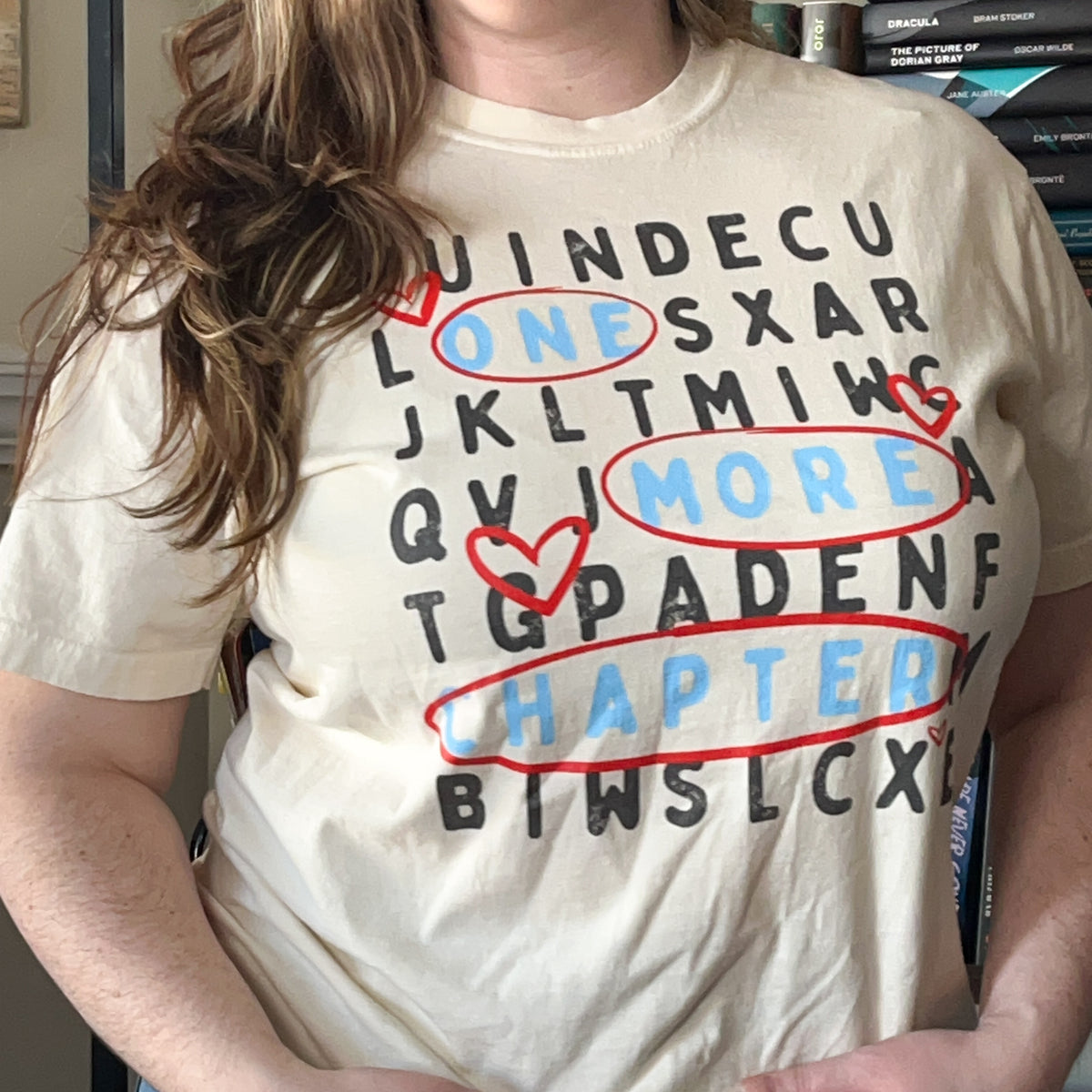 One More Chapter Crossword Tee